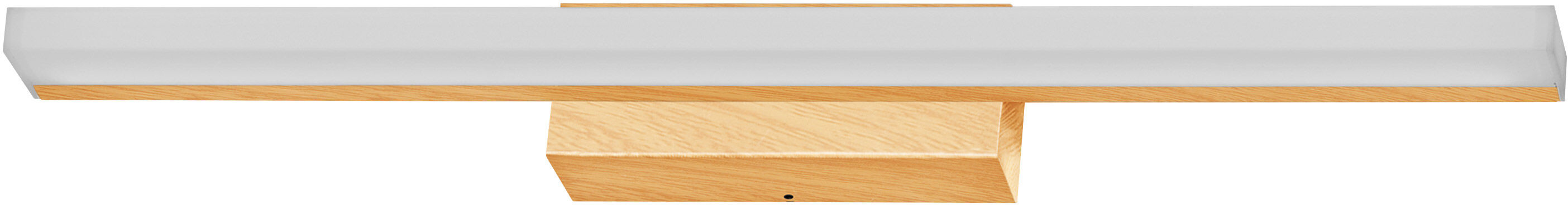Ledvance Orbis Spiegel 60 Cm, Klickbar, Cct-Dimmbar, Ip44, Holzoptik