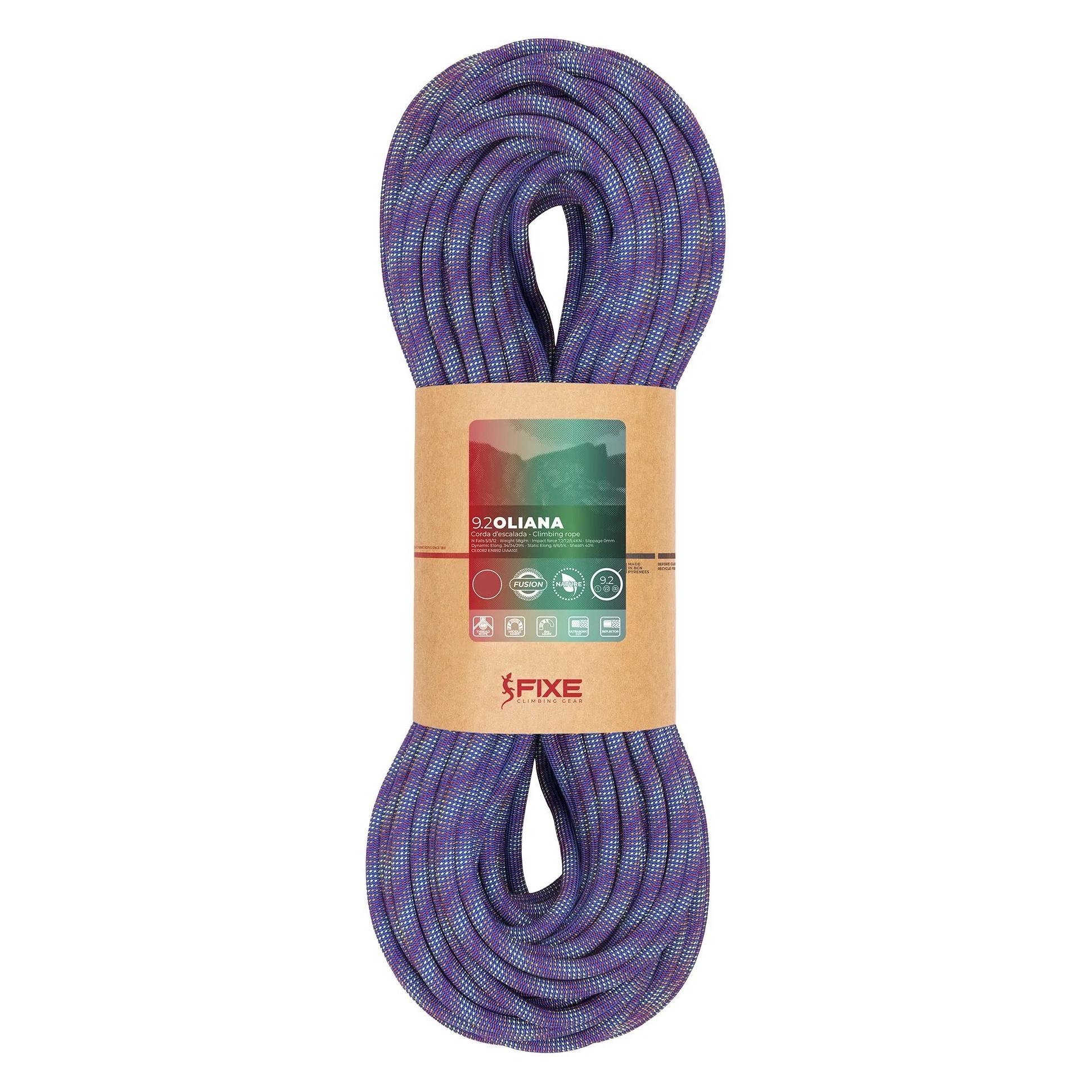 Lina dynamiczna Fixe Climbing Oliana 9 2 50 m - blue (50 m) (672625)