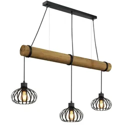Globo Lighting Hängeleuchte   , schwarz , Maße (cm): B: 20 H: 150
