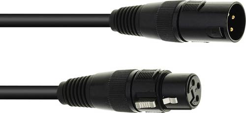 Eurolite DMX Verbindungskabel [1x XLR-Stecker 3 polig - 1x XLR-Stecker 3 polig] 5m