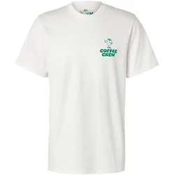 Tchibo - Unisex Coffee Crew T-Shirt - Unisex - Gr. XL - grün/print