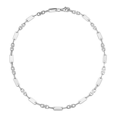 Silberkette SMART JEWEL "Fantasiekette, massiv, Silber 925" Gr. 60, silber, Halsketten, Herren, 60cm, Silber 925 (Sterlingsilber), Silberkette
