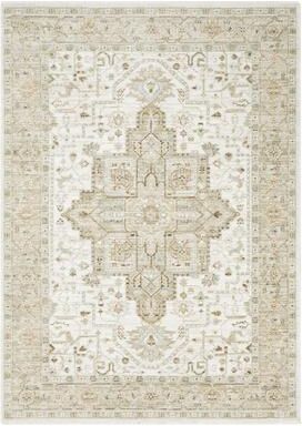 Style Haven Lucia Vintage Center Medallion Area Rug