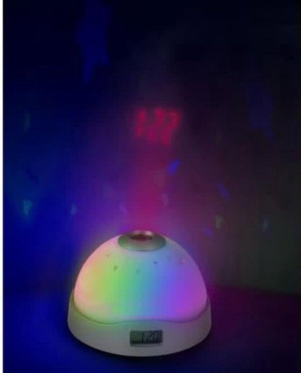 New Age Devi Digitale Projectie-wekkerklok voor kinderen