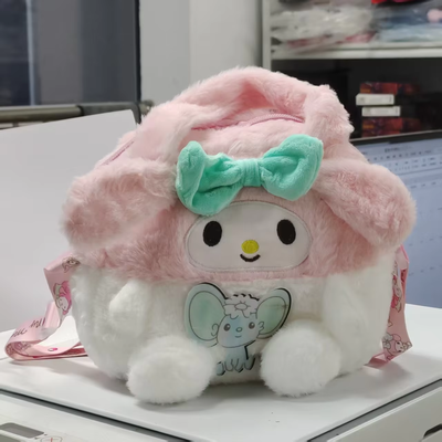 Trendy Discount Goods Soft And Comfortable Cute Anime Cartoon Plush Toy Doll And Plush Bag Perfect Birthday Surprise Gift f