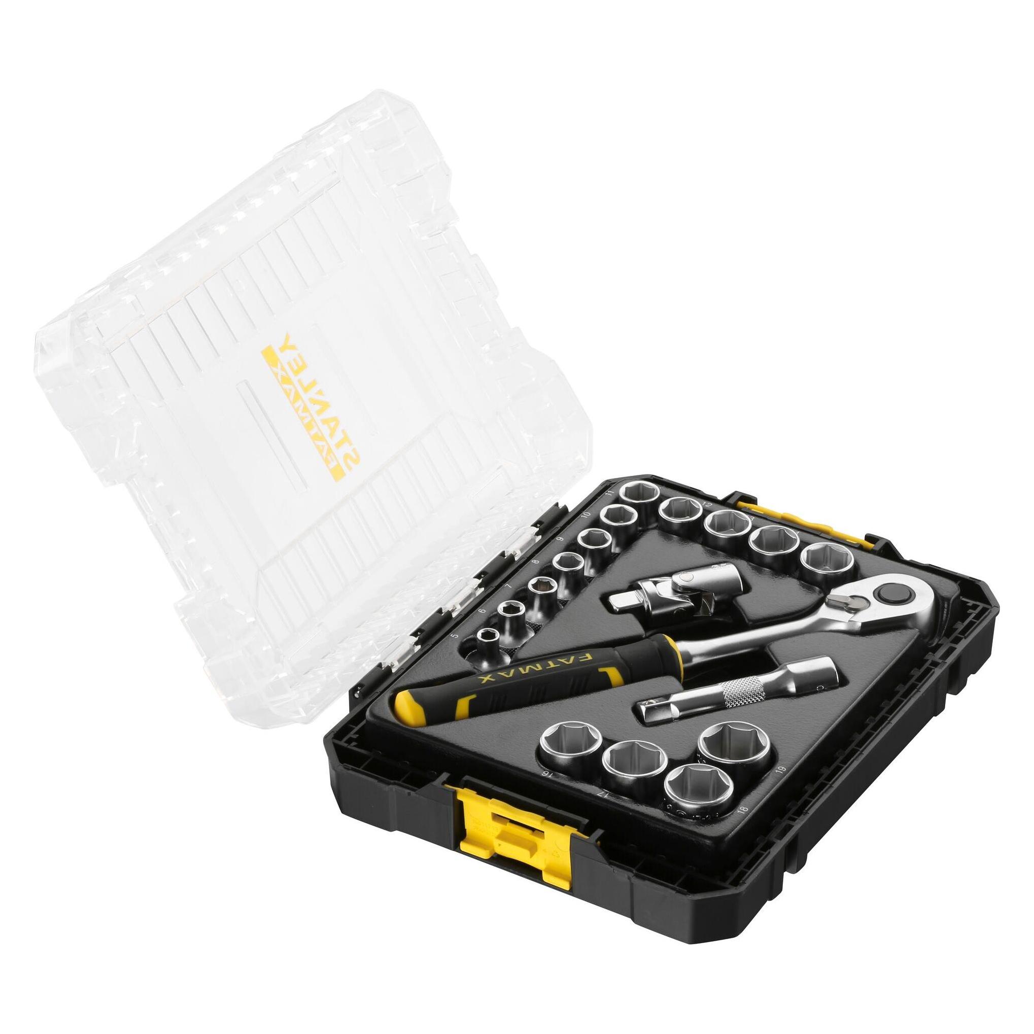 Stanley Steckschlüssel-Set STAK 3/8, 18-teilig (FMMT98102-0)