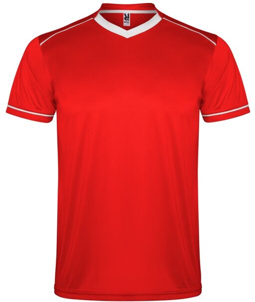Ensemble de sport publicitaire en polyester respirant United M Rouge/Bleu marine