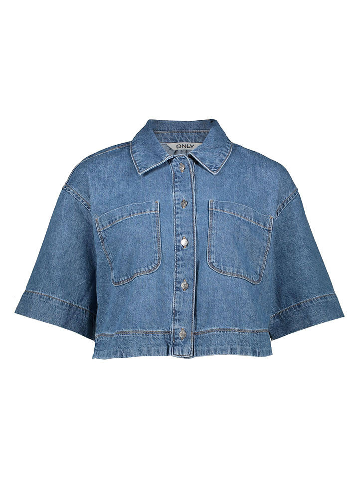 ONLY Jeans-Hemd in Blau - XS