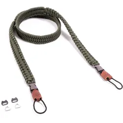 Traveler Paracord military olive 100 cm Kameragurt