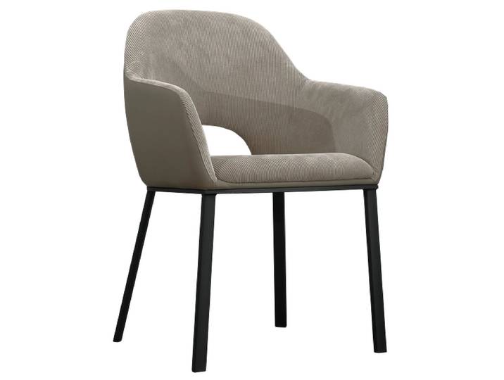 CIANN Stuhl JANE Samt taupe