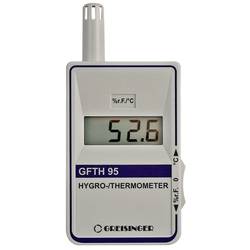 Greisinger GFTH 95 Luftfeuchtemessgerät (Hygrometer) kalibriert (ISO) 10 % rF 95 % rF 600685-ISO