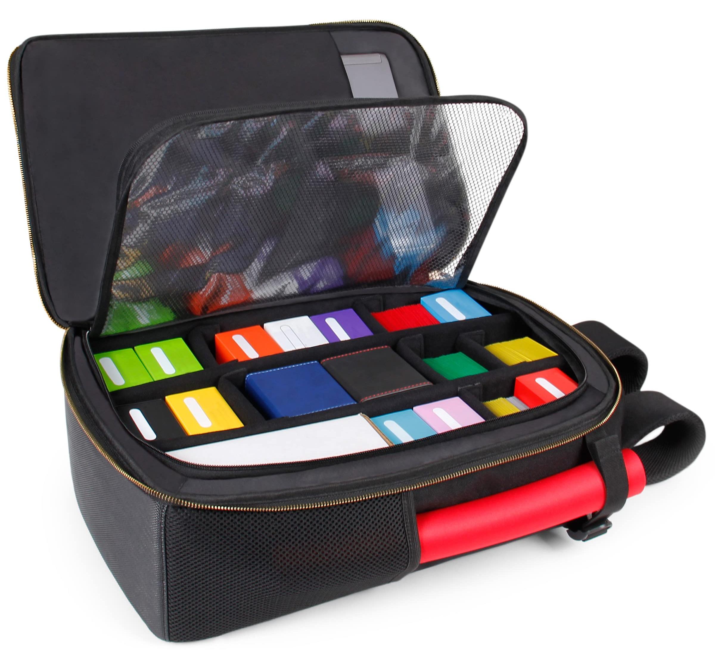 TCG-Rucksack für Kartensammlungen - Schwarz, 53,3 cm, 7.600 Karten