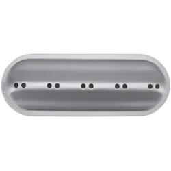 Städter Stollenbackhaube 37 x 12 cm / H 6,5 cm Silber