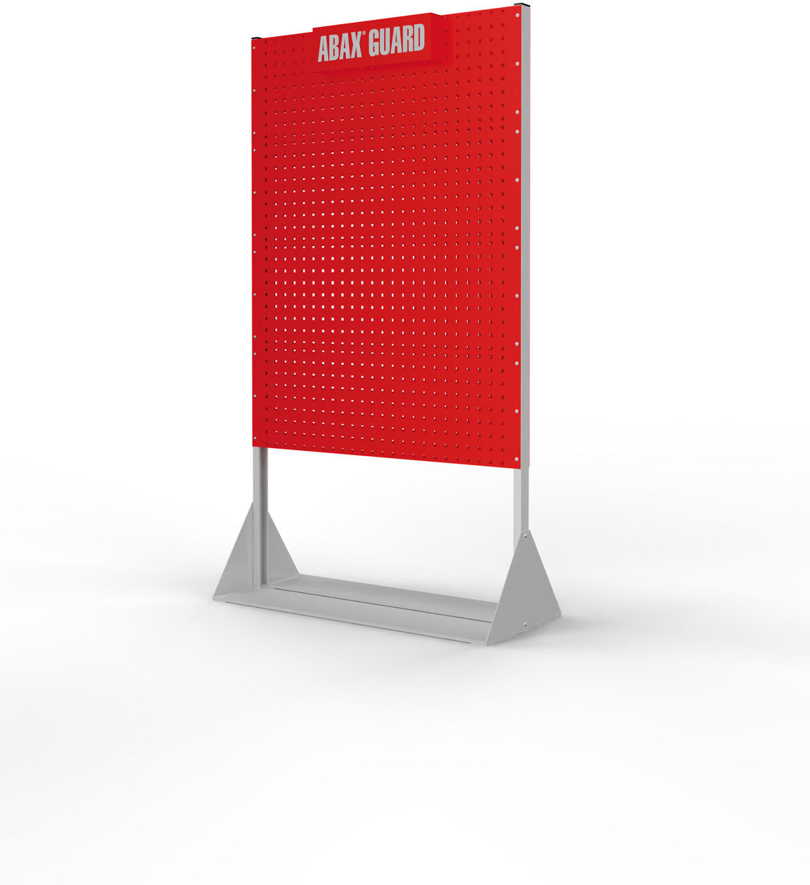 Kappes Systeme Kappes ABAX GUARD Point Trolley stationär Lockout-Tagout Station beidseitig 8 Lochplatten Verkehrsrot