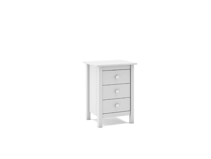 Table de chevet 3 tiroirs 46x65 cm