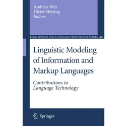 Linguistic Modeling of Information and Markup Languages, Fachbücher