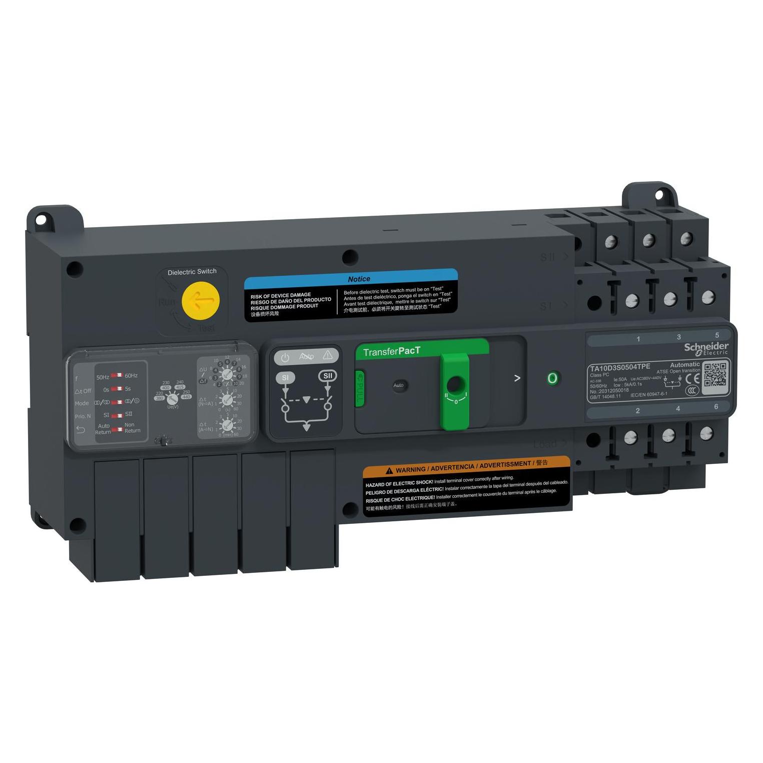 Schneider Electric SCHN Netzumschaltung (TA10D3S0504TPE)