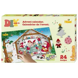 Hama Bügelperlen Adventskalender