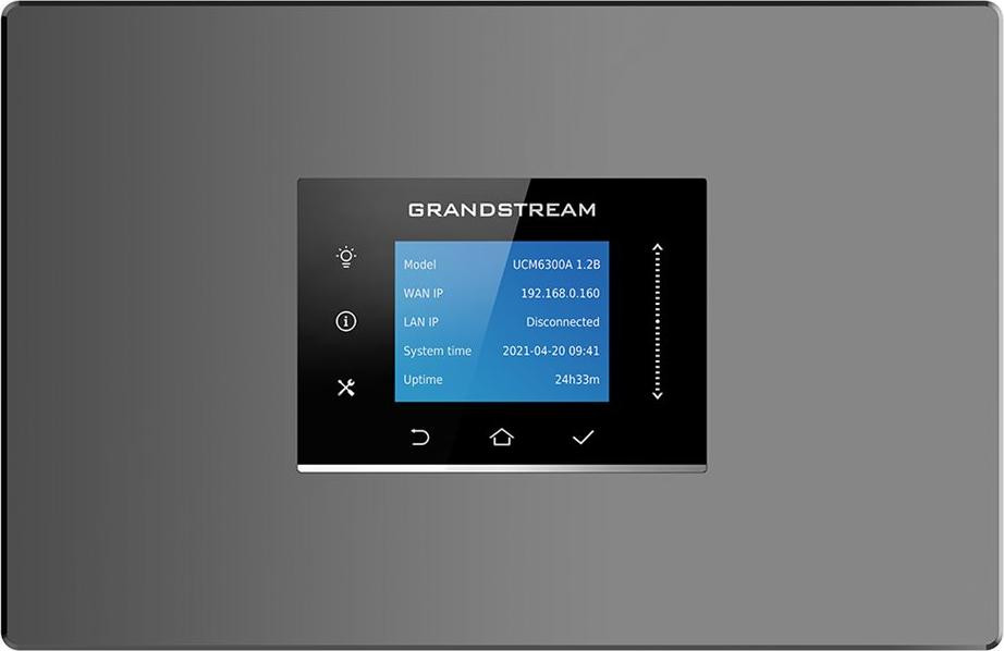 Grandstream UCM6300A PBX Systeem - 0 FXO en 0 FXS