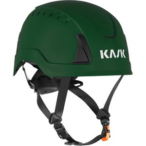 KASK Schutzhelm Primero Air, EN 397, EN 12492, EN 50365, mit 6-Punkt-System & Kinnriemen, Größe 52-63, grün