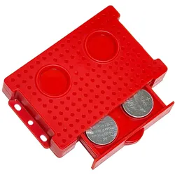 Isotronic, Marderabwehr, 2er-Set Mobiler Marderschreck – Effektiver Ultraschall-Mardervertreiber mit Batterie für Auto, Dachb