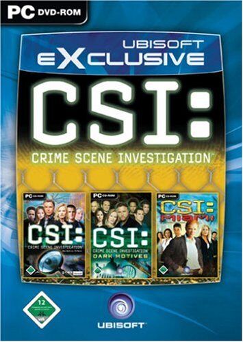 rondomedia GmbH - CSI: Crime Scene Investigation - Triple Pack [Ubi Soft eXclusive] - Preis vom 05.10.2026 03:47:11 h