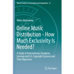 Online Music Distribution - How Much Exclusivity Is Needed?, Fachbücher von Nikita Malevanny