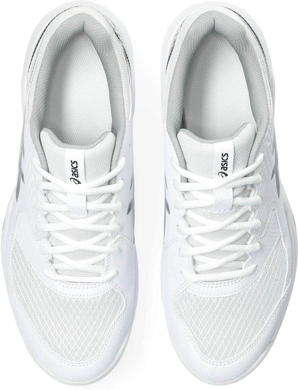 Tennisschuh ASICS "GEL-DEDICATE 8", Herren, Gr. 46,5, weiß, Synthetik, Textil, Schuhe Tennisschuh, Multicourt-Schuh, Allcourtschuh
