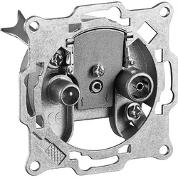 GOOBAY 67044 - 2-Loch BK-Antennen-Durchgangsdose, 10dB