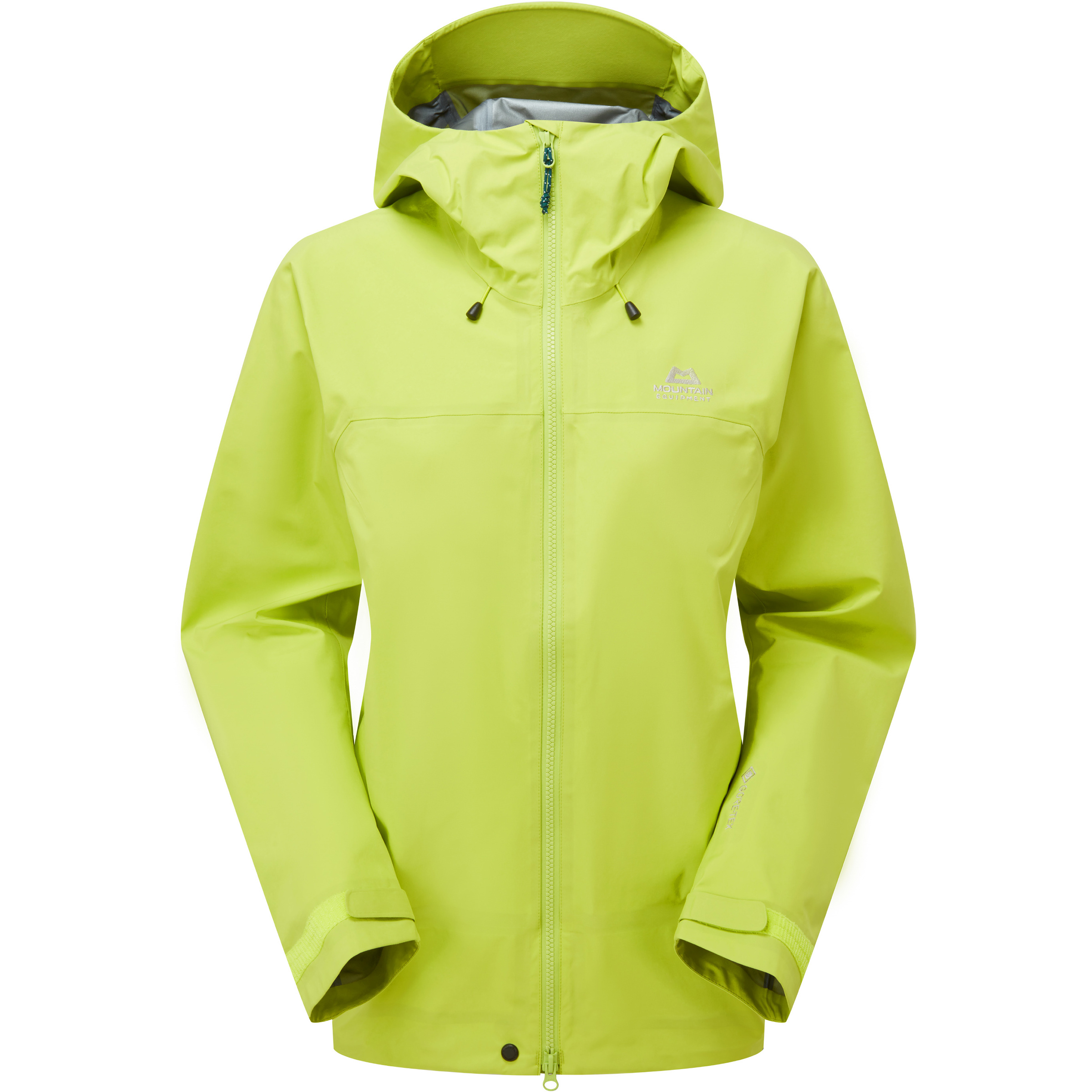 Mountain Equipment Shigri Damen Regenjacke gruen Größe XL Trekking Wasserdicht Wasserabweisend