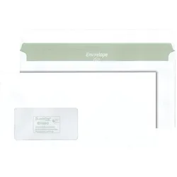 Elepa, Briefumschlag, Couvert mit Fenster links (C5, C6, 1000x)