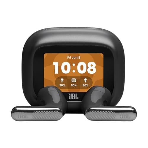 JBL Live Flex 4 Draadloze In-ear Oordopjes met Bluetooth, Zwart