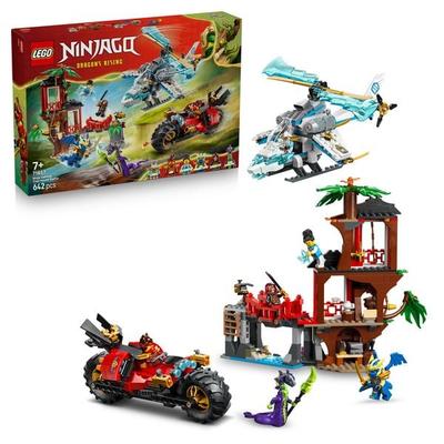 LEGO NINJAGO 71857 Showdown am Baumhaus mit dem Ninja-Bike, Minifiguren