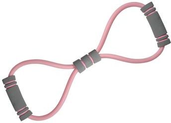 Healfit Counter 8 Shaped Tensioner For Fitness, Slimming, And Total Body Workout Equipment For Women pink