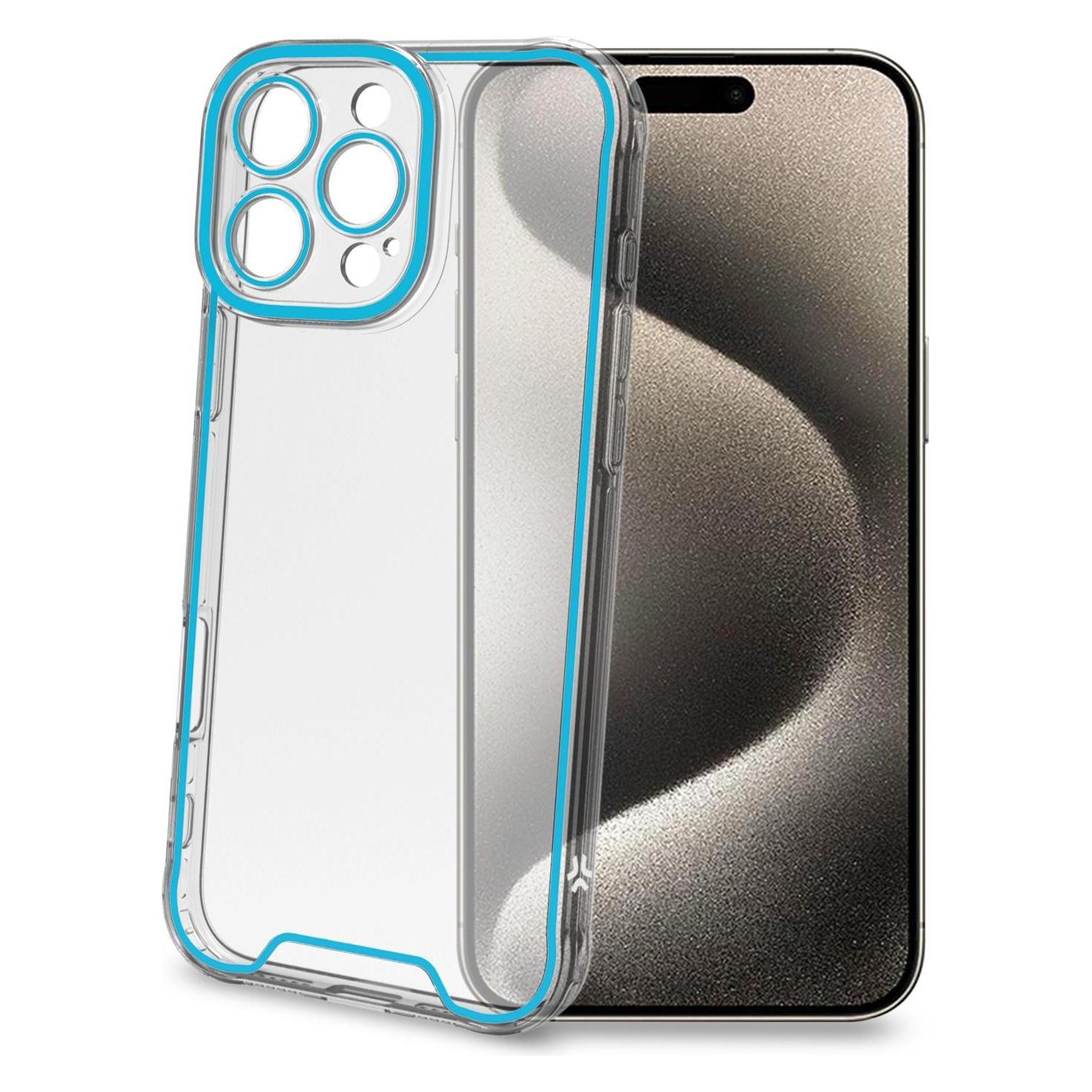 Celly Glow Cover für iPhone 16 Pro (Apple iPhone 16 Pro Max) (GLOW1081LBF)