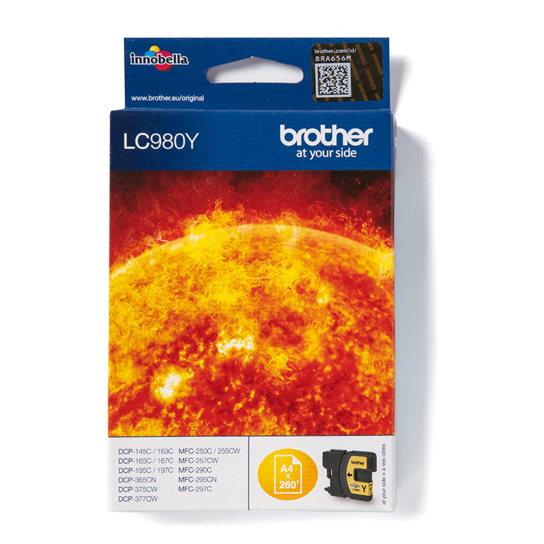 Brother Lc-980y (Y) (LC-980Y)