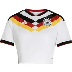 ADIDAS Damen Crop Top Trikot Deutschland DFB WM 2026 Replika Heim, Größe XS in Pink Pink