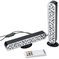 Paladone Products, Tischlampe, Minecraft - Set de 2 barres lumineuses avec télécommande