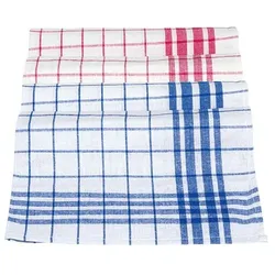 Meiko Geschirrhandtücher »Dessin 300« im 10er-Pack blau, 50 cm