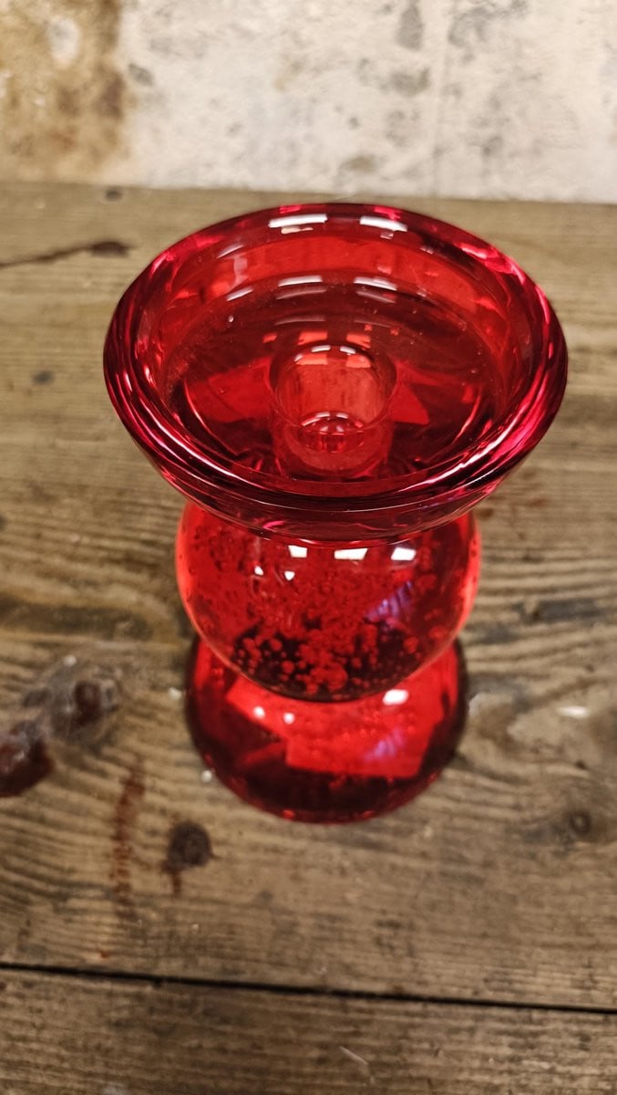 Light & Living Kandelaar van glas in rood