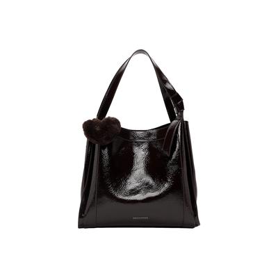 Shopper EMILY & NOAH "Shopper E&N Leana", Damen, Gr. B/H/T: 33cm x 30cm x 15cm 0, braun (braun 200), Polyester, Taschen Shopper