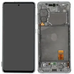 Faro + Touch+ Frame für G780F Samsung Galaxy S20 FE - cloud white GH82-24220B (Samsung Galaxy S20 FE), Mobilgerät Ersatzteile, Weiss