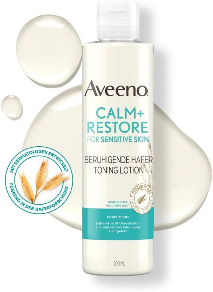 Aveeno Calm+ Restore Beruhigende Hafer Toning Lotion