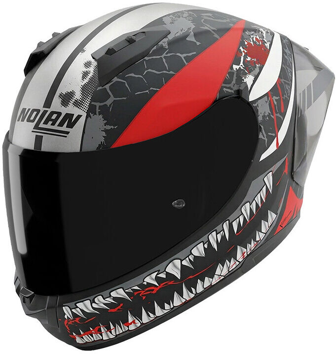 Casco Moto Integrale Nolan N60-6 SPORT FOLLIA 368 Grigio Lav taglia S