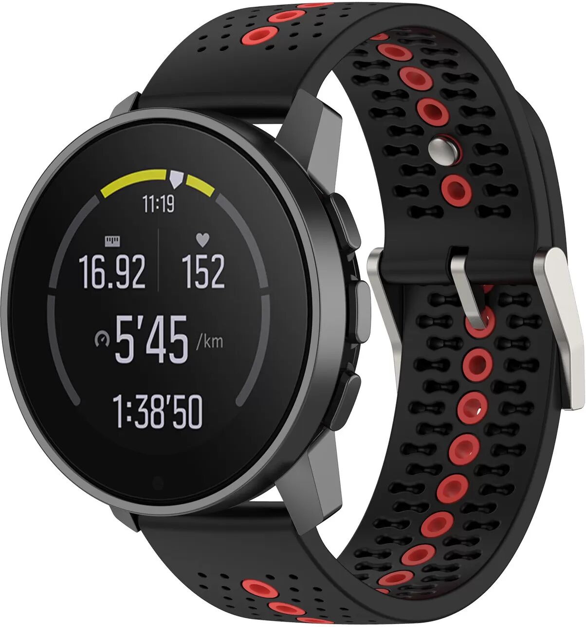 INF Buntes Uhrenarmband 22MM für die Suunto Race S Uhr Blau + Grau