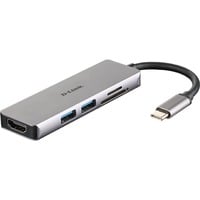 DUB-M530, USB-Hub silber