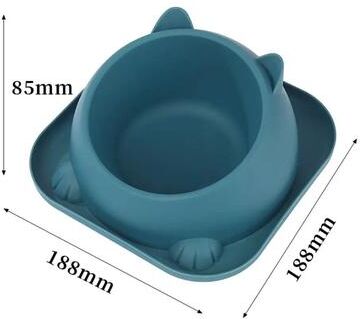 Uplifted Finds Aero Stability Anti Spill Dining Module blue 1 Pc