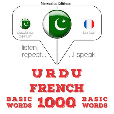 1000 essential words in French - JM Gardner, Audio, 9782821147638