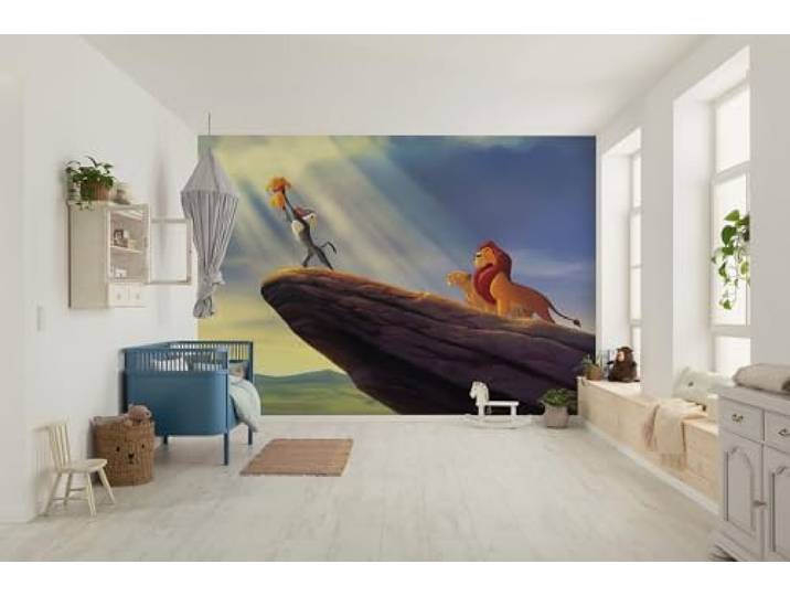 Komar Vlies fotobehang - Disney The Lion King The New King - Grootte 350 x 250 cm - behang, kinderkamer, kinderbehang