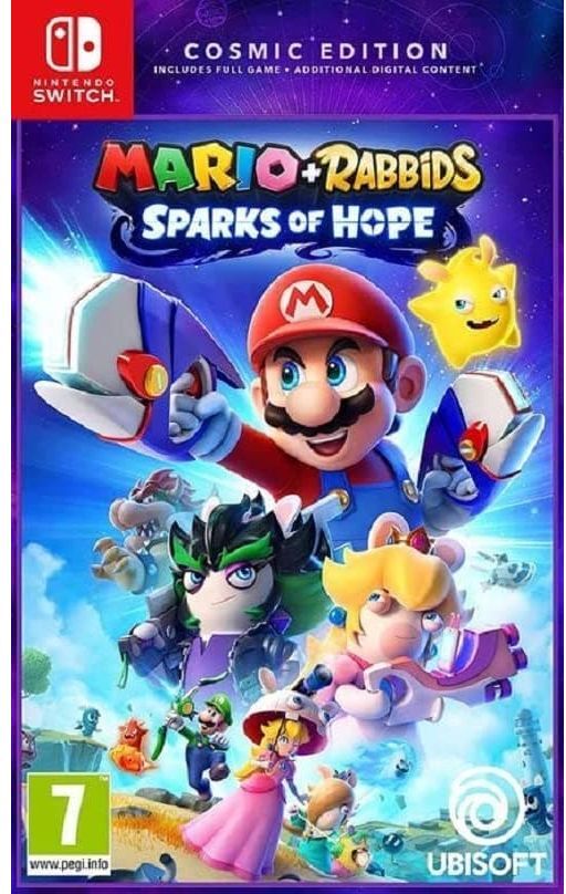 Mario + Rabbids Sparks Of Hope Cosmic Edition Nintendo Switch, New
